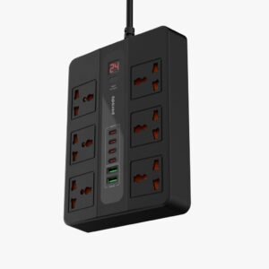 PORODO MULTI PORT SUPER HUB 4USB C/ 2 USB A PD 35W 3M PD-FWCH009-3M-BK
