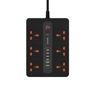 PORODO MULTI PORT SUPER HUB PD 35W 3M BLACK PD-FWCH009-3M-BK
