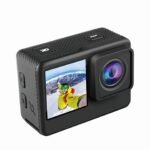 PORODO UHD DUAL DISPLAY ACTION CAMERA BLACK PD-4KACAM-BK