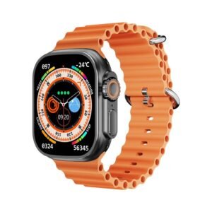 PORODO ULTIMO BLACK SMART WATCH ORANGE PD-ULTIMOB-BKOG