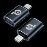 POWERO+ OTG ADAPTER USB TO LIGHTNING PR-OTGL2USA-BK