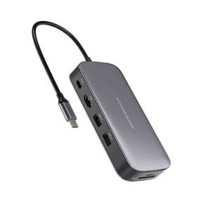POWEROLOGY 256GB USB C HUB & SSD DRIVE PWSDHB256