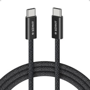 ANKER ZOLO USB C TO USB C CABLE 240W 6FT BLACK A8060H12