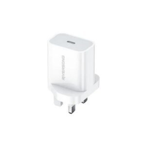 RIVERSONG POWERKUB 20W PD3.0 FAST CHARGING WALL CHARGER WHITE AD75C