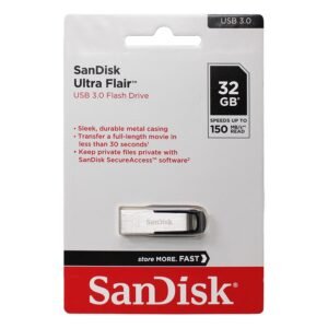 SANDISK ULTRA FLAIR USB 3.0 FLASH DRIVE 32GB SDCZ73-032G-G46