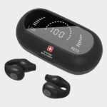 SWISS MILITARY WIRELESS EARBUDS BLACK DELTA SM-TWS-DELTA4-BLK