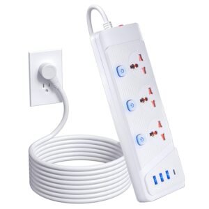 T307 SAFTEY POWER SOCKET 2500W 3M CABLE