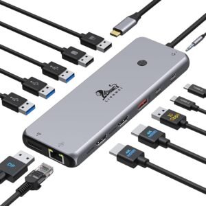 TYPE C TO HDTV 13 IN 1 TYPE C + HDTV + 2USB 3.0+ 3USB 2.0+VGA +SD+TF+AUDIO+LAN+WPC