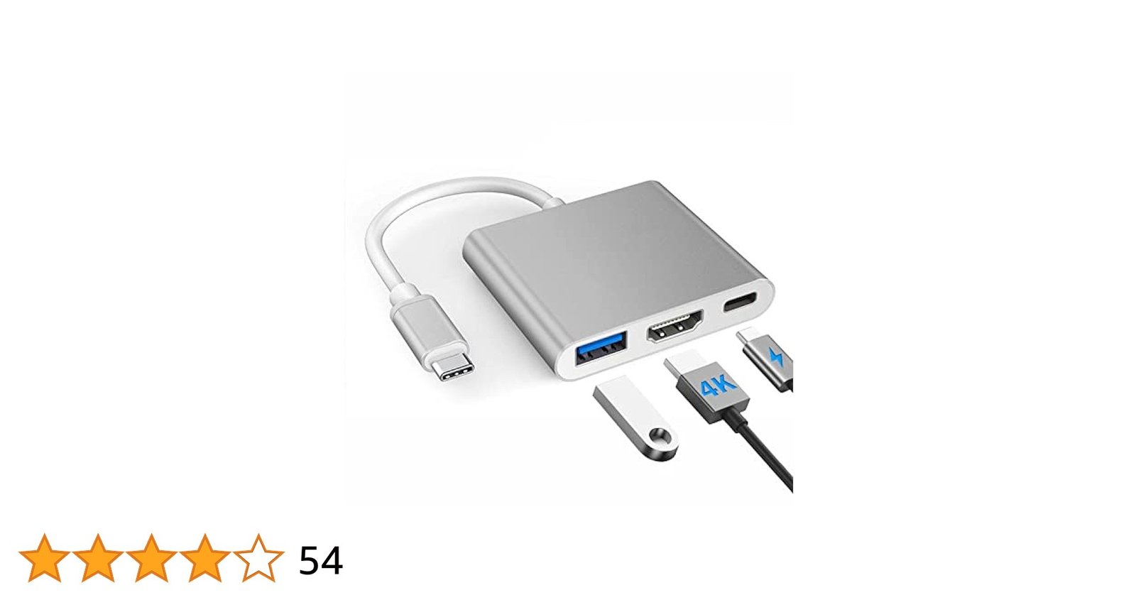 TYPE C TO HDTV 3 IN 1 ADPTER HDTV+USB3.0+TYPE C PD
