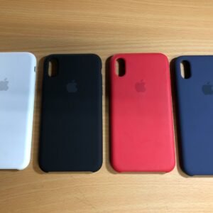 APPLE IPHONE X/XS SILICON CASE MIX COLOR OEM