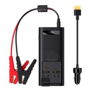 BASEUS 150W CAR POWER INVERTER WITH SMART DISPLAY C00337606117-Z1
