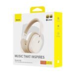 BASEUS BOWIE H1i NOISE CANCELLATION WIRELESS HEADPHONE A00050402223-00 STELLAR WHITE