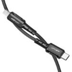 ACEFAST ACEWIRE PRO USB C TO LIGHTNING ALUMINUM ALLOY CHARGING DATA CABLE C1-01