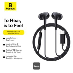 BASEUS ENOCK CZ18 TYPE C WIRED EARPHONES A00170100113-Z1