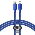 BASEUS FAST CHARGING DATA TYPE C TO IP 20W 1.2M CAJY000203 BLUE