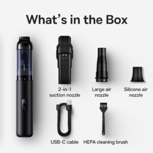 BASEUS POWERFUL SUCTION A5 CAR VACUUM CLEANER C30459500111-00