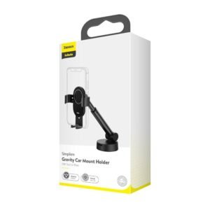 BASEUS SIMPLISM GRAVITY CAR MOUNT HOLDER WITH SUCTION BASE SUYL-JY01