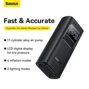 BASEUS SUPERMINI PRO SERIES WIRELESS CAR INFLATOR C11159300111-00