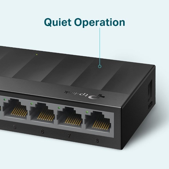 TP-LINK 8 PORT GIGABIT DESKTOP SWITCH LITE WAVE LS1008G - Image 2
