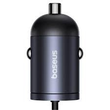 BASEUS TINY STAR MINI CAR CHARGER TYPE C+L 30W C00035001121-01