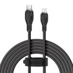 BASEUS USB TO IP 1.2M BLACK FAST CHARGING CABLE P10355700111-B1