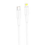 FONENG FAST CHARGING CABLE USB TO LIGHTNING 1M WHITE XS01