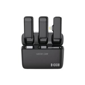 GREEN LION DUO CAST WIRELESS MIC LIGHTNING DEVICES GNDCTWMICLGBK