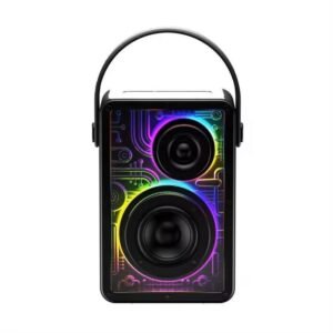 HAVIT STRONG BASS WITH RGB DYNAMIC LIGHT WIRELESS SPEAKER BLACK HVSPK-SK861BT-BK