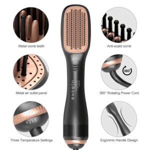 JOY PROFESSIONAL UNIQUE HAIR DRYER & STYLER BRUSH