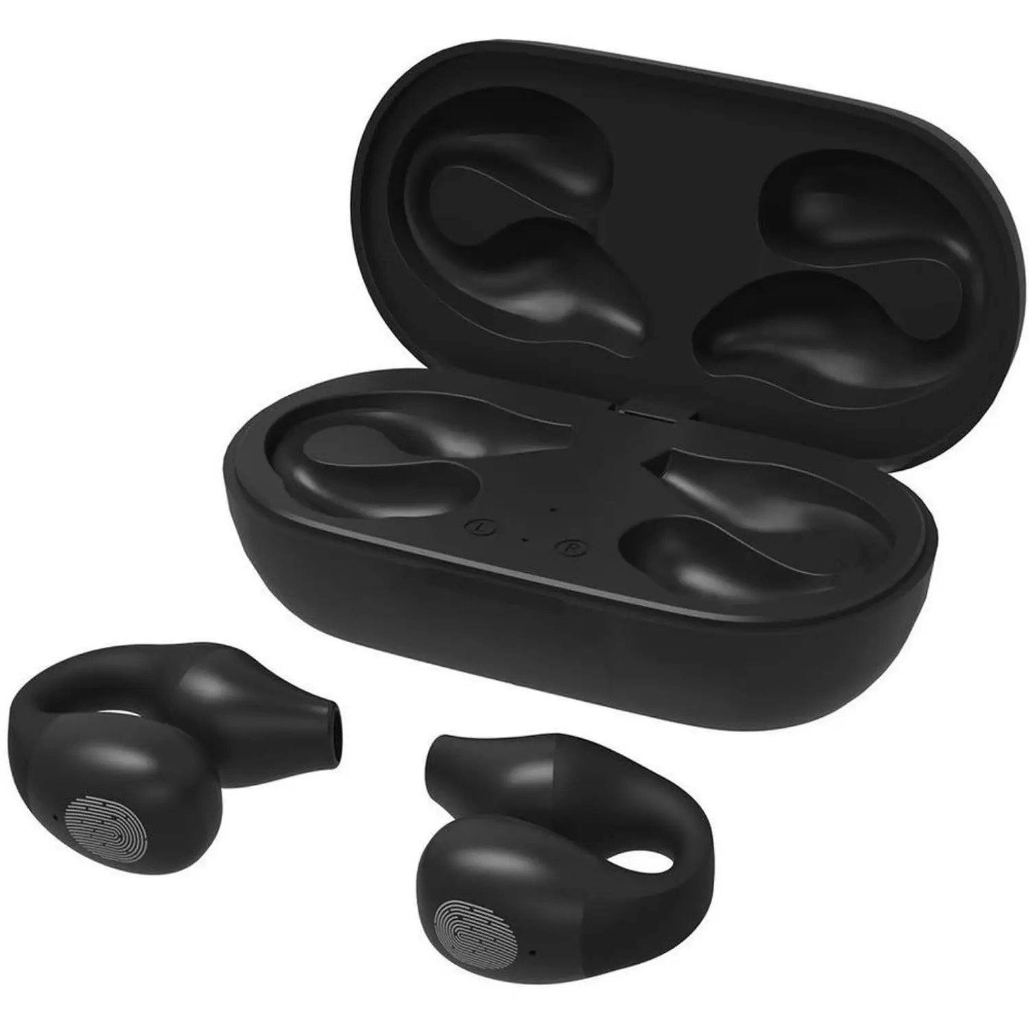 SWISS MILITARY WIRELESS EARBUDS BLACK DELTA SM-TWS-DELTA4-BLK - Image 2