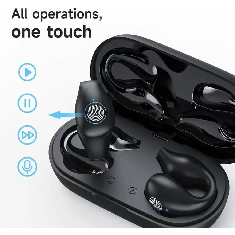 SWISS MILITARY WIRELESS EARBUDS BLACK DELTA SM-TWS-DELTA4-BLK - Image 4