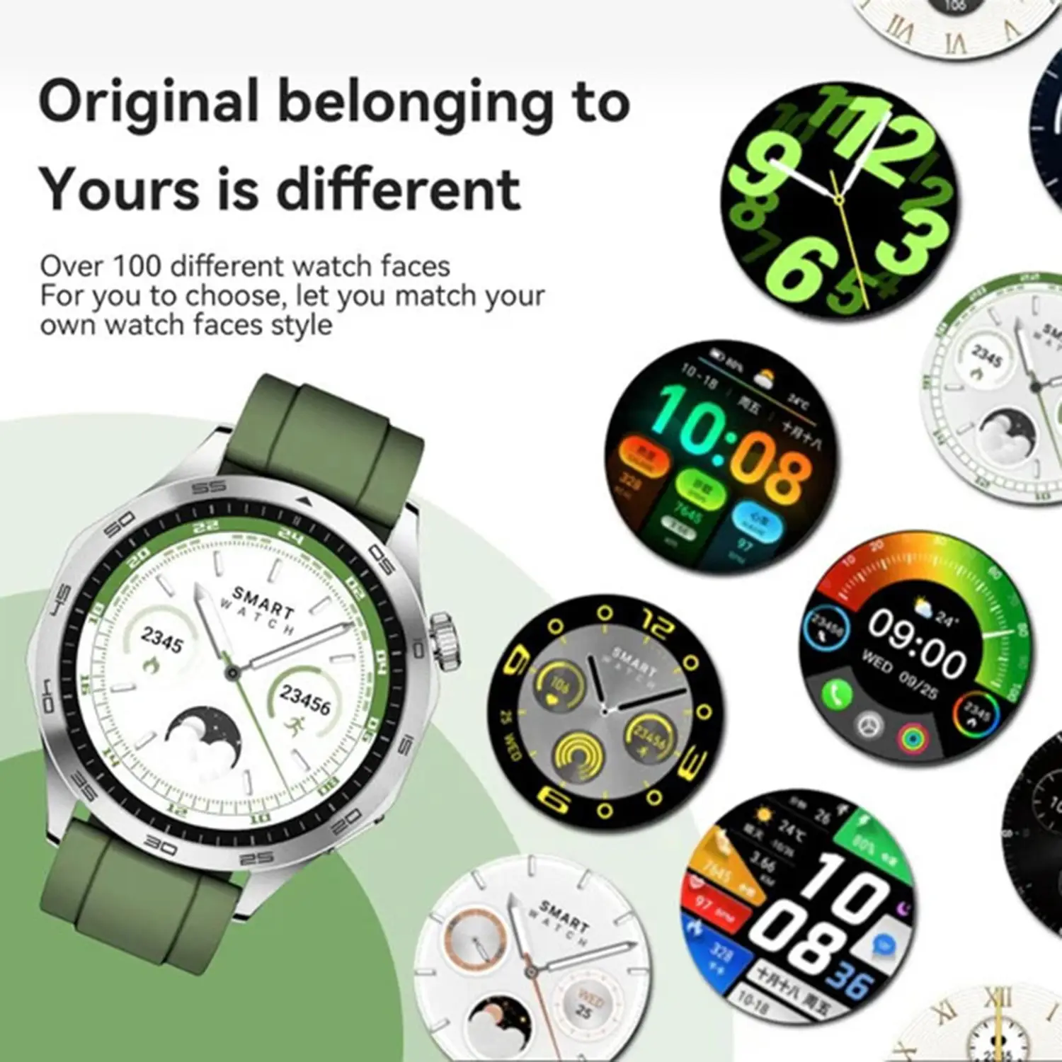 TELUX NEO SMART WATCH BLACK AM24 - Image 3