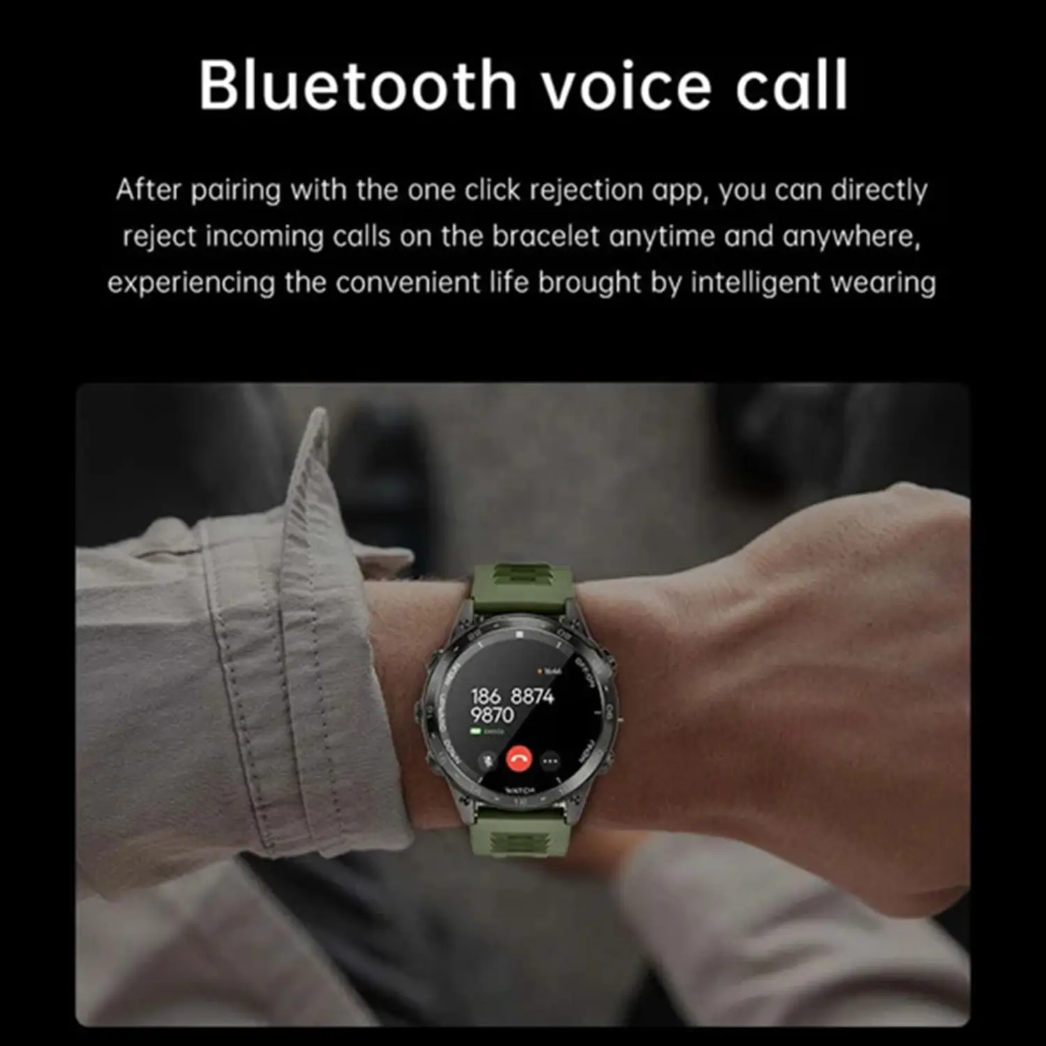 TELUX SPORTX SMART WATCH BLACK Y2680 - Image 4