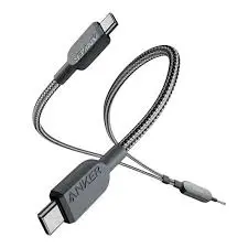 ANKER 2 IN 1 USB C TO CABLE 4FT 140W BLACK A8895H11