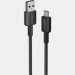 ANKER 322 USB A TO USB C CABLE 3FT BRAIDED BLACK A81H5H11